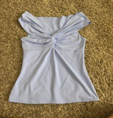 Aritzia Contour Blue Top Photo 0