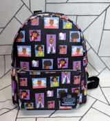 Loungefly The Proud Family Mini Backpack OS Black‎ Character Portrait Print Bag Photo 0