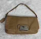 COACH y2k Tan Kristin Mini Purse Wristlet Photo 0