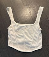 White Suzette collection tank top Photo 0