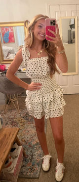 Boutique Polka Dot Dress Photo 0