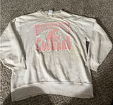Women’s Vintage Grey And Pink WSU Cougars Crewneck Size Large Photo 0