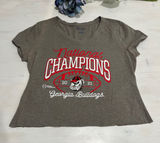Champion Georgia Bulldogs National Champions T-Shirt Graphic Tee Small Photo 0