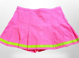 💖 Lilly Pulitzer Preppy Pink Tennis Skort | Lime Green Trim | Size 4 Photo 0