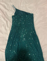 crystal sky off the shoulder hoco dress Photo 0