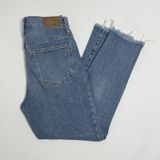 Madewell The Perfect Vintage Jeans Straight Leg Sz 27 Ainsworth Frayed LightWash Photo 0
