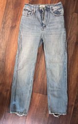 Abercrombie Jeans Ankle Straight High-Rise Photo 0