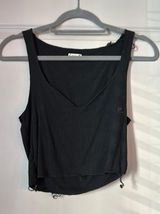Free People Black Edgy Tank Photo 0