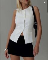 Princess Polly Theodosia Top White NWT Photo 0
