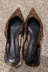 H&M Slingback Flats leopard print Photo 0