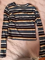 Long Sleeve Striped Shirt Multi Photo 0