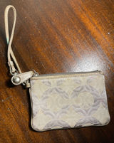 Coach grey Signature Wristlet Photo 0