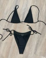 Quatre Bikini Tie Top + Bottoms Photo 0
