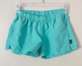 Patagonia Size XS Barely Baggies Aqua Blue 2” Inseam Shorts Nylon Photo 0