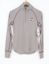 Colosseum Womens UMass Minutemen 1/4 Zip Pullover Grey Size S NEW Photo 0