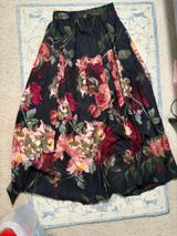 Floral maxi skirt Pink Photo 0