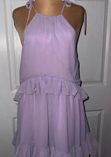 Nwt Lovers & Friends‎ Banks Dress Pastel Lilac Small Photo 0