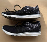 ASICS Gel Fit Sana 2 Women’s Training Shoes Black White Size 8 Athletic Sneakers Photo 0