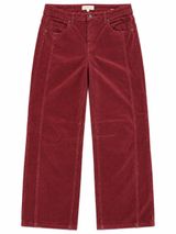 Risen Jeans Size 13/31 Brick Red Corduroy High Rise Wide Leg Pants Photo 0