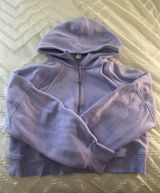 Lululemon Scuba Half-Zip Hoodie Lilac Smoke Photo 0