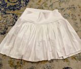 Alo Yoga Mini Tennis Skirt White Pleated Photo 0