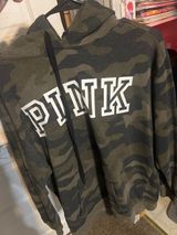 Victoria's Secret PINK Camo Logo Hoodie Photo 0