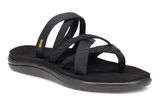Teva Women's Teva Tirra Traveler flip-flop sandal Size 6 Black Strappy‎ Photo 0