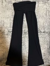PINK Victoria's Secret Fold Over Leggings Flared Photo 0