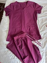 MedCouture Purple Scrubs Set Photo 0