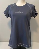 Alo short sleeve blue running tee Sz M Photo 0