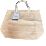 Calvin Klein Fragrance Light Pink Double Handle Beach Travel Tote Bag NIB Photo 0