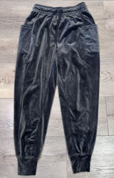 Offline by Aerie Womens Charcoal Gray Velour Joggers Cargo Pockets‎ XSmall XS Photo 0