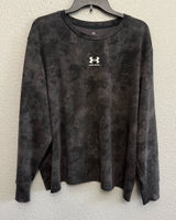 Under Armour Sweatshirt Rival Terry Print Crewneck Size 2X Photo 0
