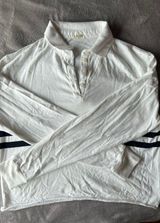Striped Collared Long Sleeve Photo 0