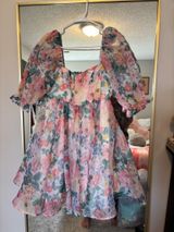 Floral dress Pink Size M Photo 0