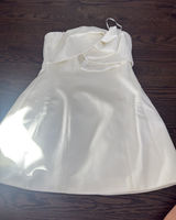 American Threads Dress White Strapless Photo 0