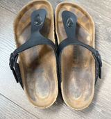 BIRKENSTOCK Gizeh Birko Flor Thong Sandal 38 US 7.5‎ Photo 0