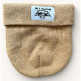 Boys Lie Angel Logo Beanie Tan Cuffed‎ Knit Hat One Size Streetwear Y2K Photo 0