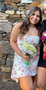 Floral homecoming dress Photo 0