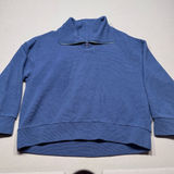CALIA by Carrie Underwood Slate Blue Quarter-Zip Textured Pullover Photo 0