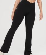 Aerie Crossover Flare Leggings Photo 0