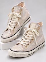 Converse Chuck Taylor All Star Hi Top Metallic Iridescent Crackle Leather 10 Photo 0