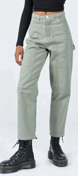 NWT Princess Polly Dropouts Cargo Pants Loose Fit Utility Carpenter size 6 NEW Photo 0