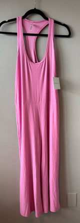 Beyond Yoga NWT Featherweight Hang Loose Racerback Jumpsuit in Pink Size XS Photo 0