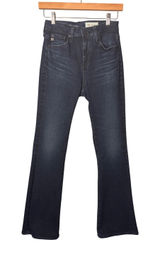 AG Women Farrah Boot Jeans 25 Dark Indigo High Rise Japanese Denim Classic Photo 0