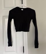 Aritzia TNA Long Sleeve Waffle Photo 0