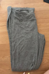 Grey wide leg lounge pants Gray Size M Photo 0
