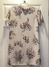 Anthropologie Leith Floral Sheath mock neck dress Photo 0