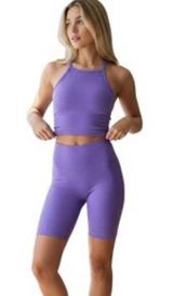 Purple Workout Set  Photo 0