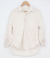 Citizens of Humanity Kayla Shirt Womens S White Cotton Top Excellent Photo 0